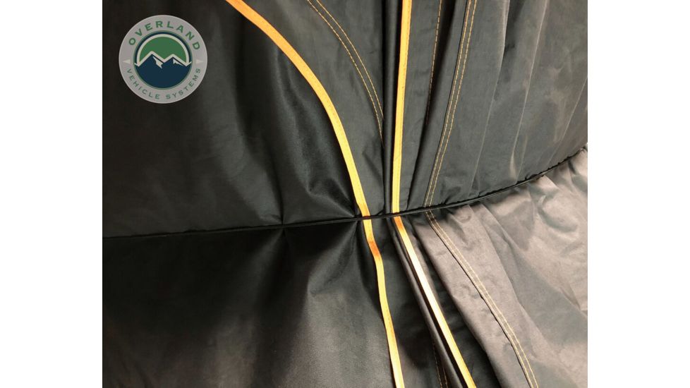 Overland Vehicle Systems Mamba III Aluminum Roof Top Tent, 3 Person, Black, 18109901