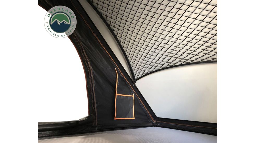 Overland Vehicle Systems Mamba III Aluminum Roof Top Tent, 3 Person, Black, 18109901