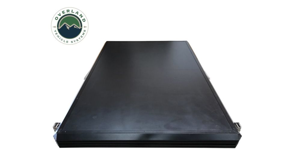 Overland Vehicle Systems Mamba III Aluminum Roof Top Tent, 3 Person, Black, 18109901