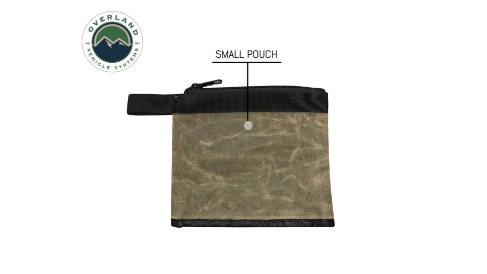 Overland Vehicle Systems Medium Bags, 3 Pcs, #12 Waxed Canvas, 21059941