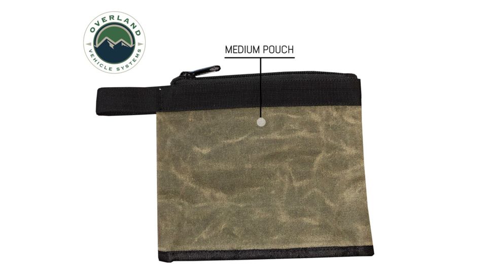 Overland Vehicle Systems Medium Bags, 3 Pcs, #12 Waxed Canvas, 21059941