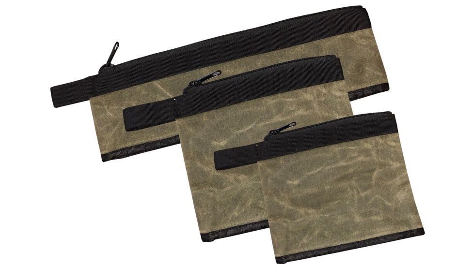 Overland Vehicle Systems Medium Bags, 3 Pcs, #12 Waxed Canvas, 21059941