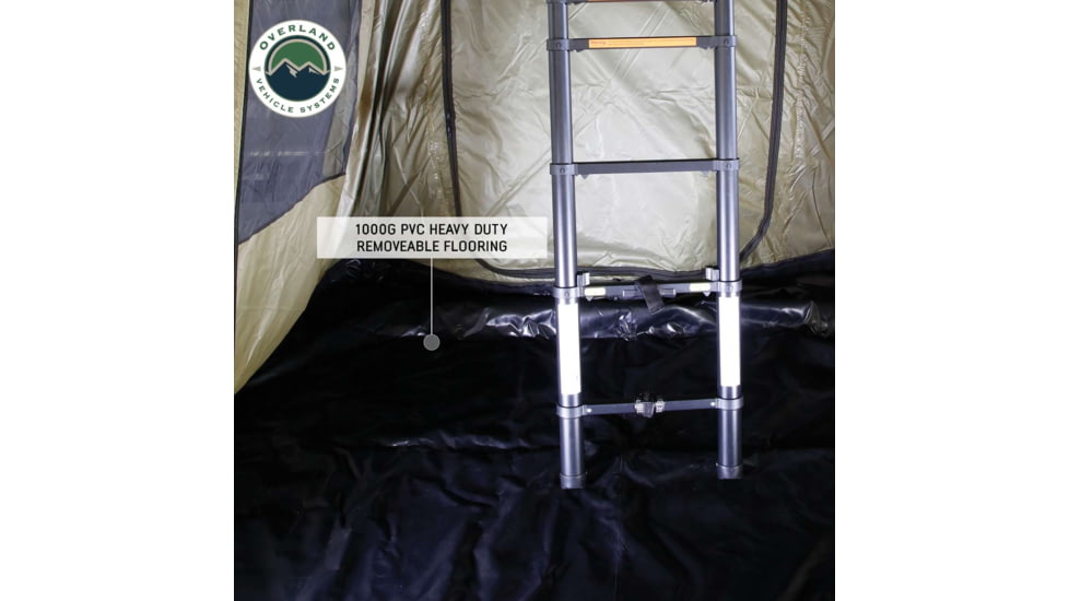 Overland Vehicle Systems N4E Nomadic 4 Extended Roof Top Tent w/Annex, 18641936