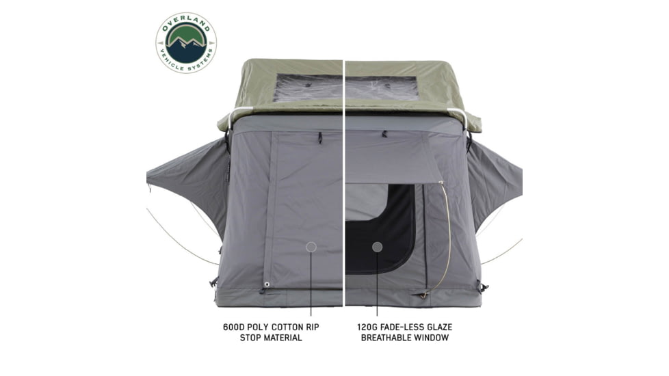 Overland Vehicle Systems N4E Nomadic 4 Extended Roof Top Tent w/Annex, 18641936