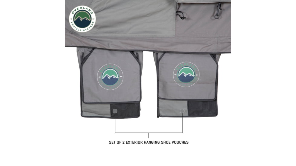 Overland Vehicle Systems N4E Nomadic 4 Extended Roof Top Tent w/Annex, 18641936