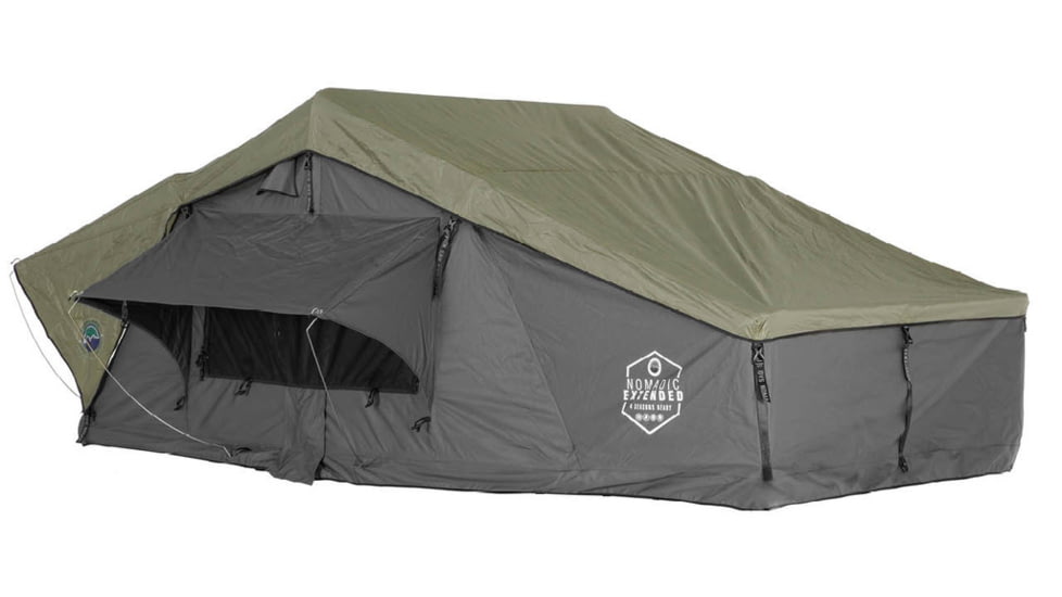 Overland Vehicle Systems N4E Nomadic 4 Extended Roof Top Tent w/Annex, 18641936