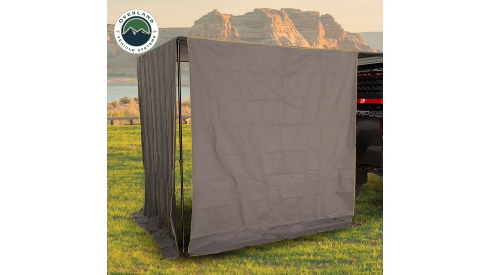 Overland Vehicle Systems Nomadic 2.0 Awning Wall, 6.5 Wall, 2.0x2.5, 18089909