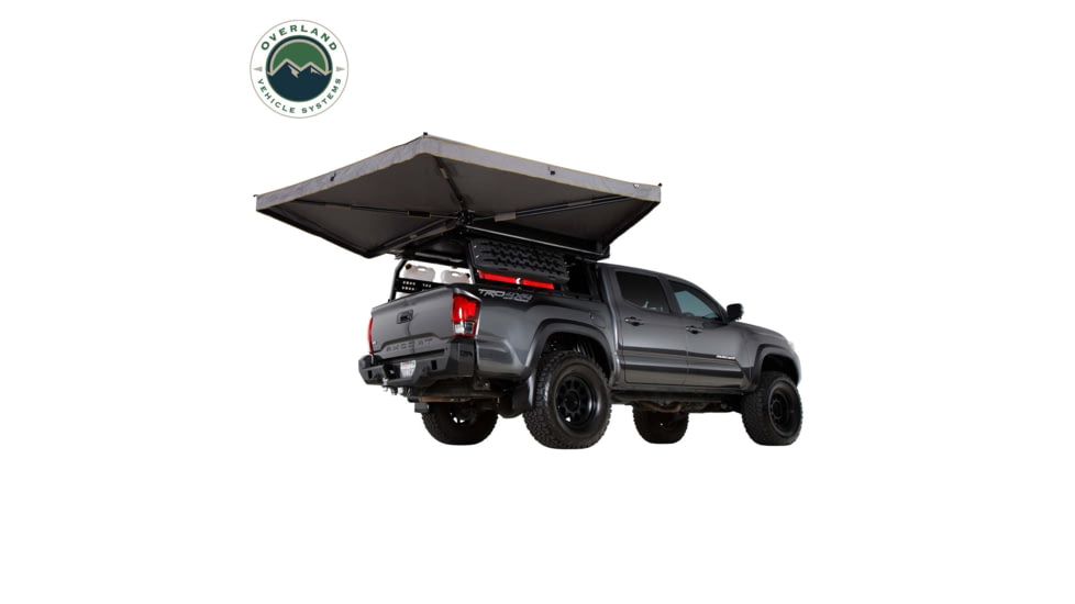 Overland Vehicle Systems Nomadic 270 LTE Passenger Side Awning w/Bracket Kit, 19689909