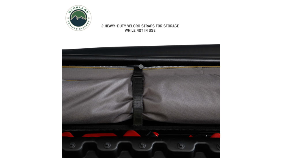 Overland Vehicle Systems Nomadic 270 LTE Passenger Side Awning w/Bracket Kit, 19689909