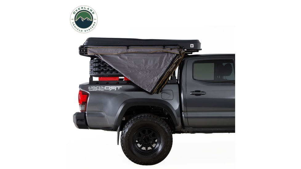 Overland Vehicle Systems Nomadic 270 LTE Passenger Side Awning w/Bracket Kit, 19689909
