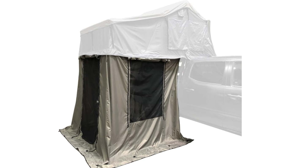 Overland Vehicle Systems Nomadic 3 Annex Base, Green/Black, 86 x 76 x 82 in, 18039836