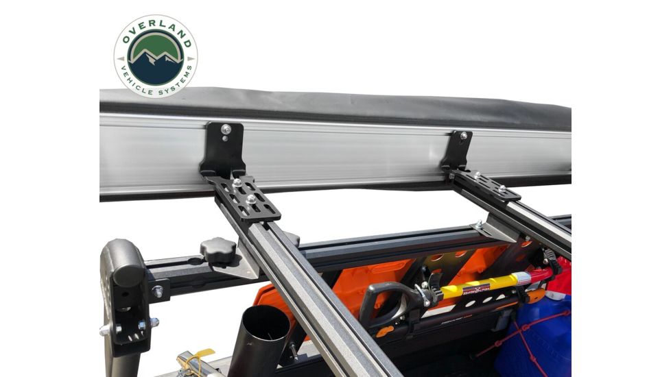 Overland Vehicle Systems Nomadic Awning 180 Cover, Universal, Dark Gray/Black, 240 x 78.5 in, 19609907