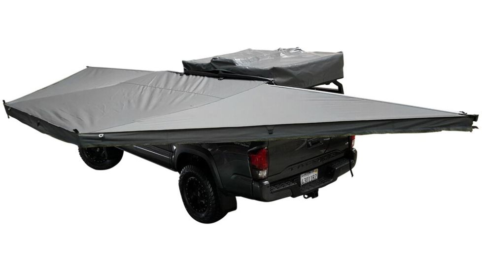 USED Overland Vehicle Systems Nomadic Awning 180 Cover, Universal, Dark Gray/Black, 240 x 78.5 in, 19609907, EDEMO1