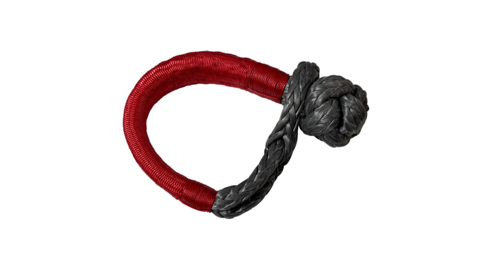 Overland Vehicle Systems R.D.L Recovery Distribution Link Winches Tree Saver w/ 5/8in Soft Shackles, and 30,000 Tow Strap Combo Kit, 19-5079