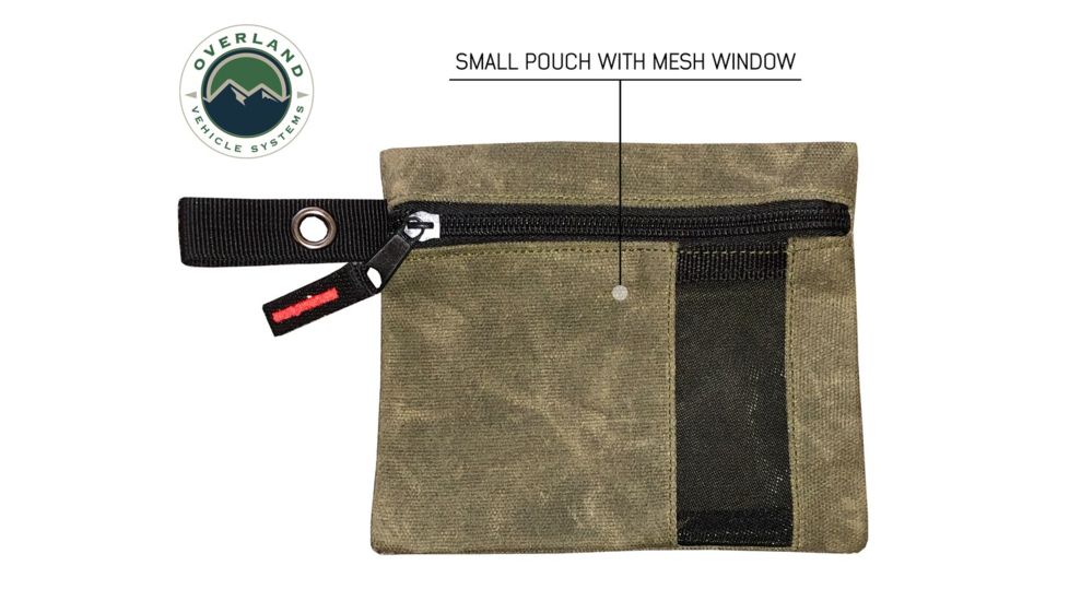 Overland Vehicle Systems Small Bags, 3 Pcs #12 Waxed Canvas, 21069941