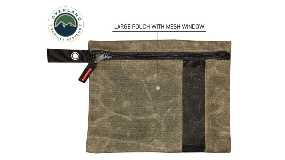 Overland Vehicle Systems Small Bags, 3 Pcs #12 Waxed Canvas, 21069941