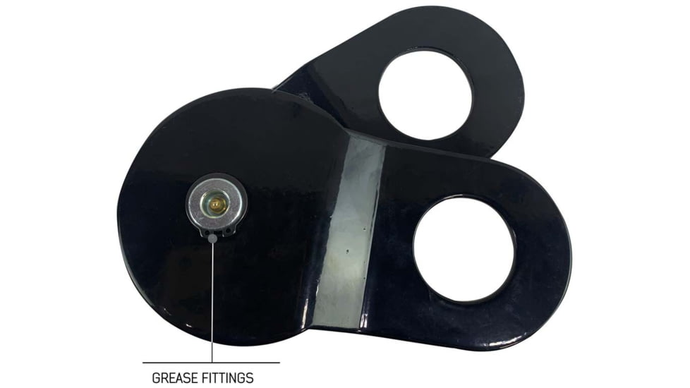 Overland Vehicle Systems Snatch Block, Standard, Gloss, Black, 19139805