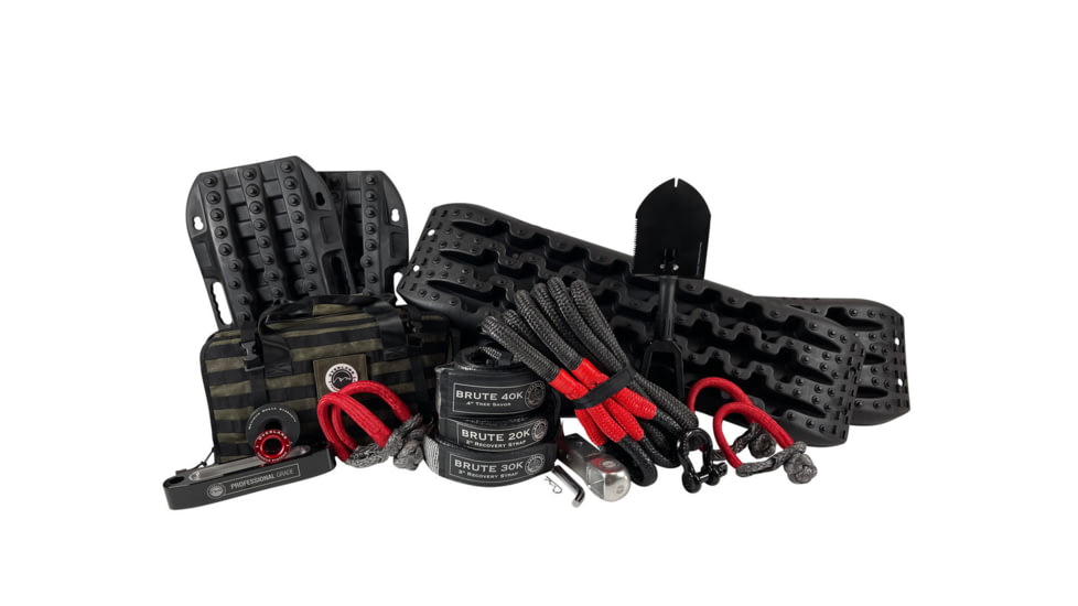 Overland Vehicle Systems Ultimate Trail Ready Recovery Package Combo Kit, 33-0503