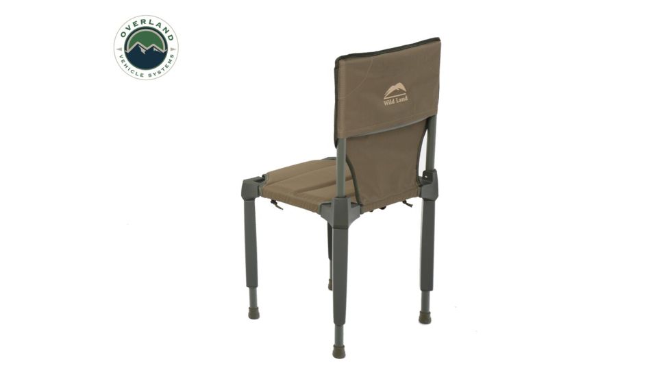 Overland Vehicle Systems Wild Land Camping Gear Chair, 400 lbs Weight Capacity, Tan, 26029910