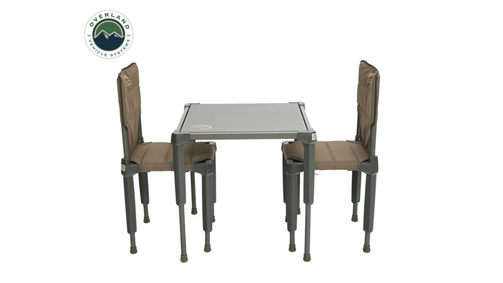 Overland Vehicle Systems Wild Land Camping Gear Chair, 400 lbs Weight Capacity, Tan, 26029910