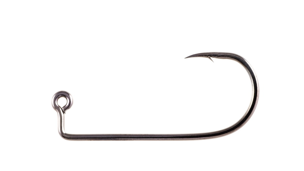 Owner Hooks 90 Degree 2X Jig Hook, Black Chrome, 2/0, 5316-121