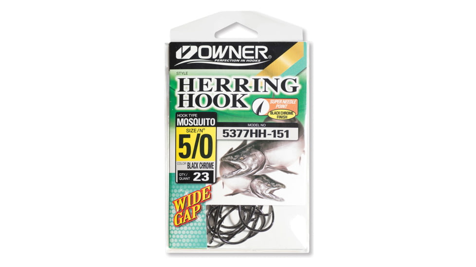 Owner Hooks Herring Hook Mosquito, 5/0, 5377HH-151