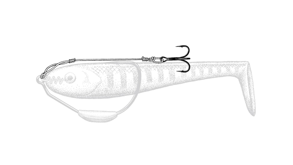 Owner Hooks Weighted Beast w/ Twistlock, 4/0 - 1/8oz., 5130W-024