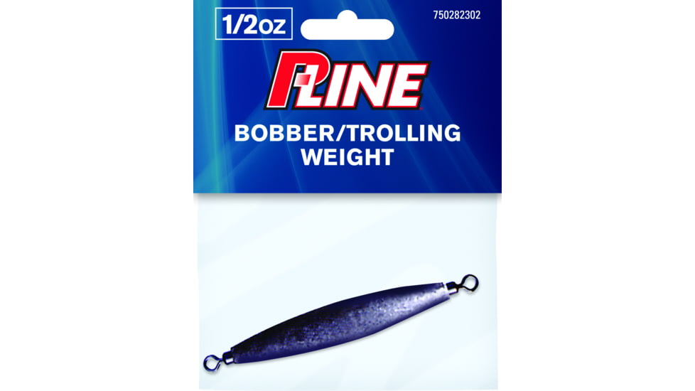 P-Line Bobber/Trolling Weight, 1/2oz, 1 Pack, PLBW-1/2
