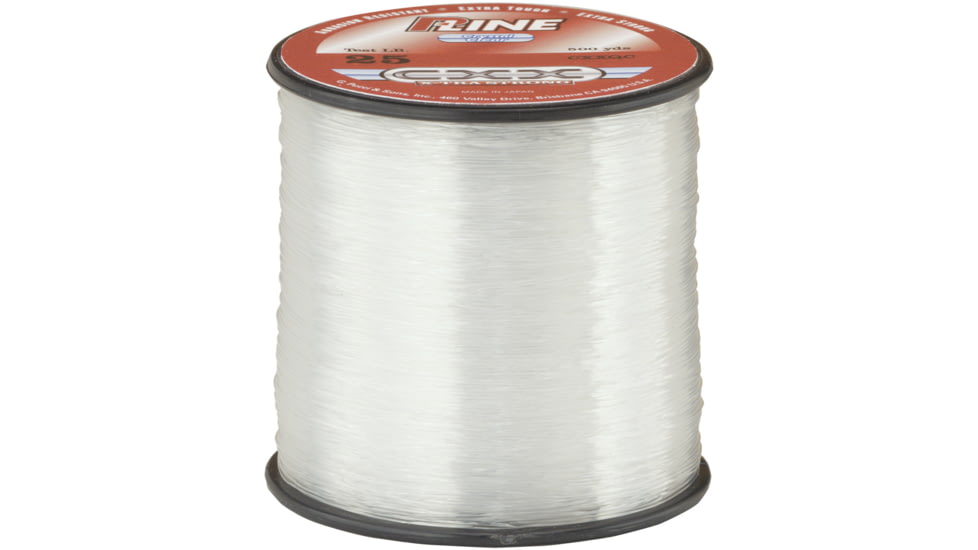 P-Line CXX X-Tra Strong Mono 10lb 600yd Spool Crystal Clear 1/4lb, CXXQC-10