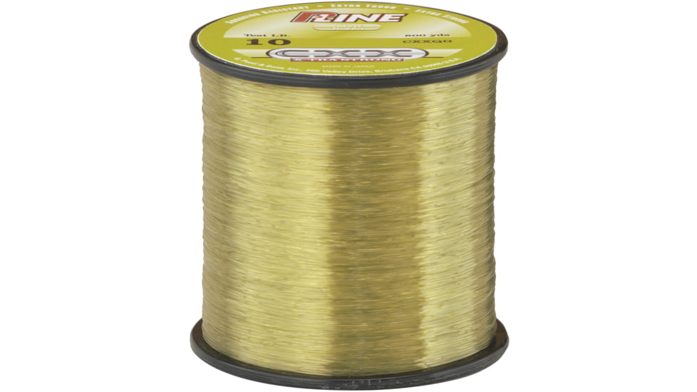 P-Line CXX X-Tra Strong Mono 15lb 600yd Spool Moss Green 1/4 Size, CXXQG-15