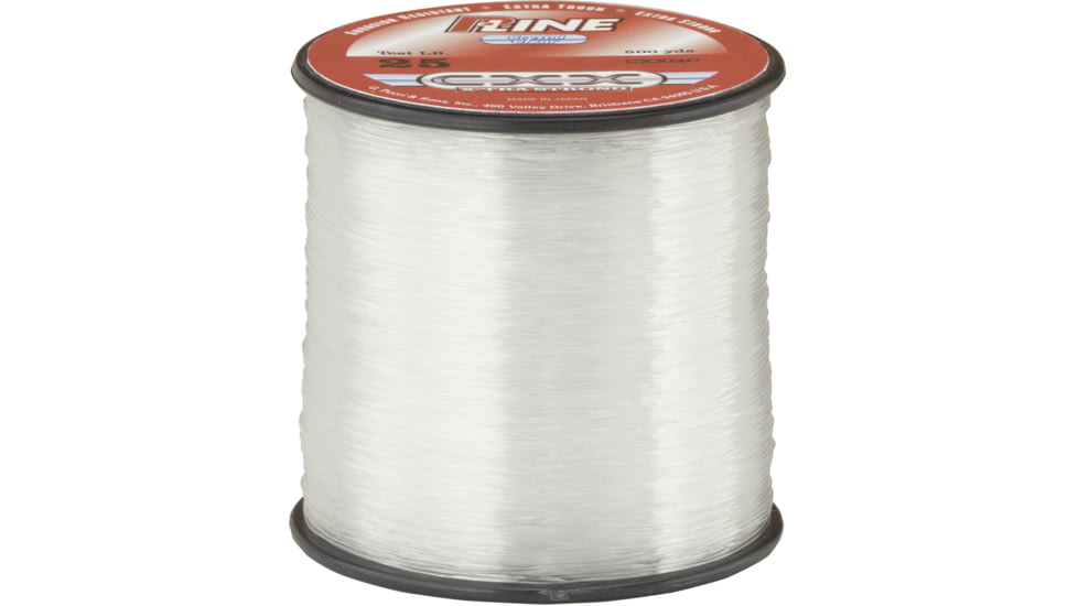 P-Line CXX X-Tra Strong Mono 30lb 600yd Spool Crystal Clear 1/4lb, CXXQC-30