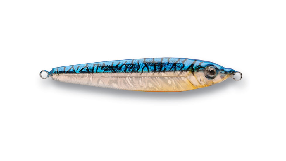 P-Line Laser Minnow Jig, Blue Mackerel, 4oz, PLM4-11
