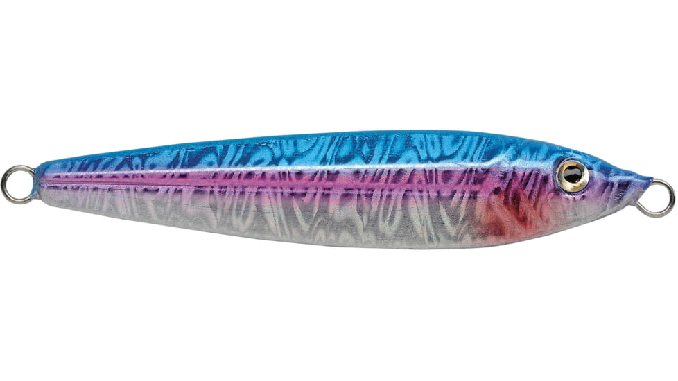 P-Line Laser Minnow Jig, Blue Pink Silver, 4oz, PLM4-19