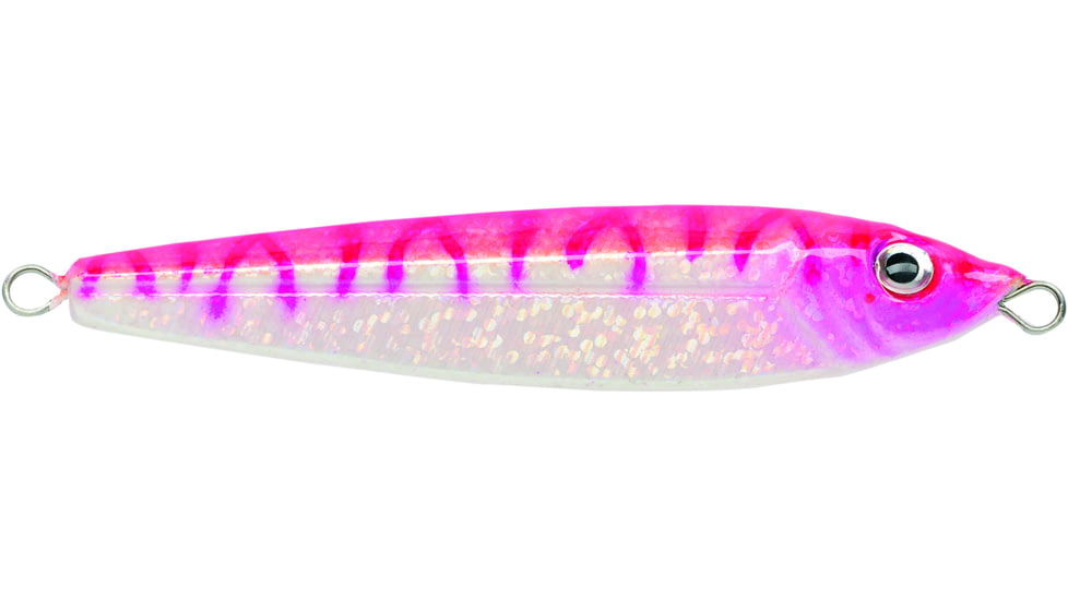 P-Line Laser Minnow Jig, D-Glow Pink Tiger, 6oz, PLM6-20