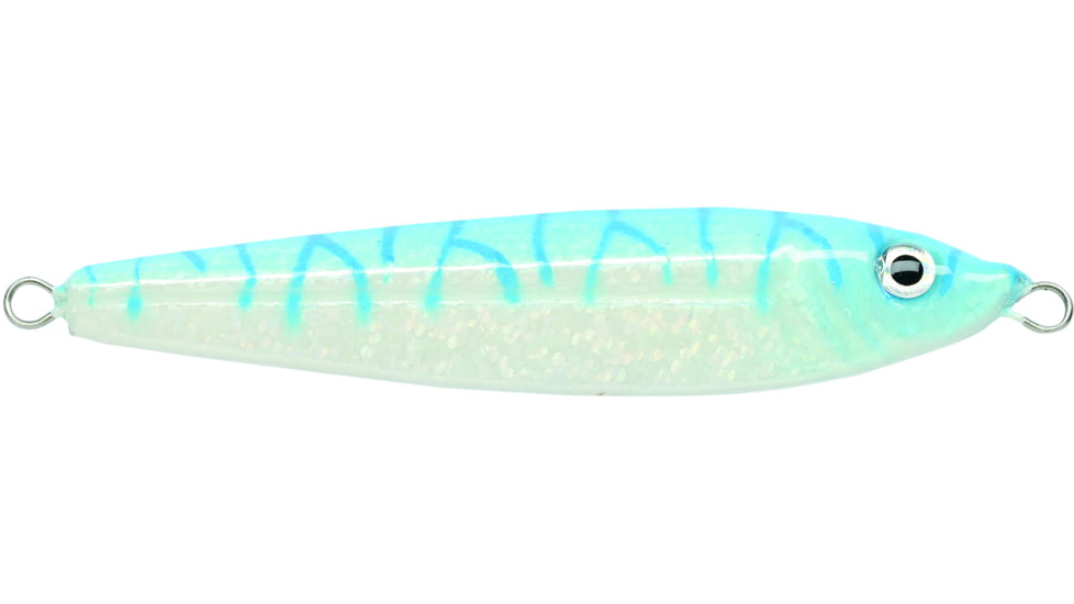 P-Line Laser Minnow Jig, Glow Blue Tiger, 3oz, PLM3-21