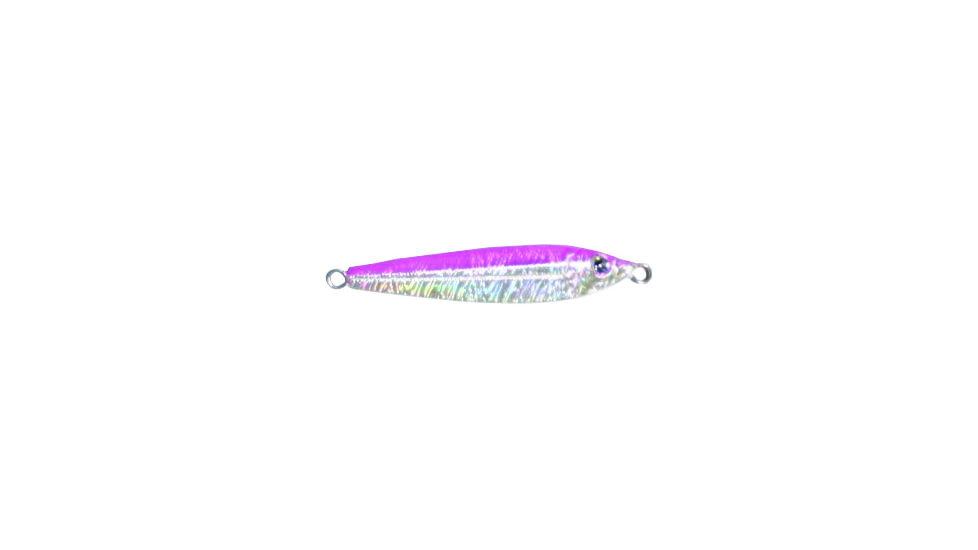 P-Line Laser Minnow Jig, Pink Silver, 1oz, PLM1-08