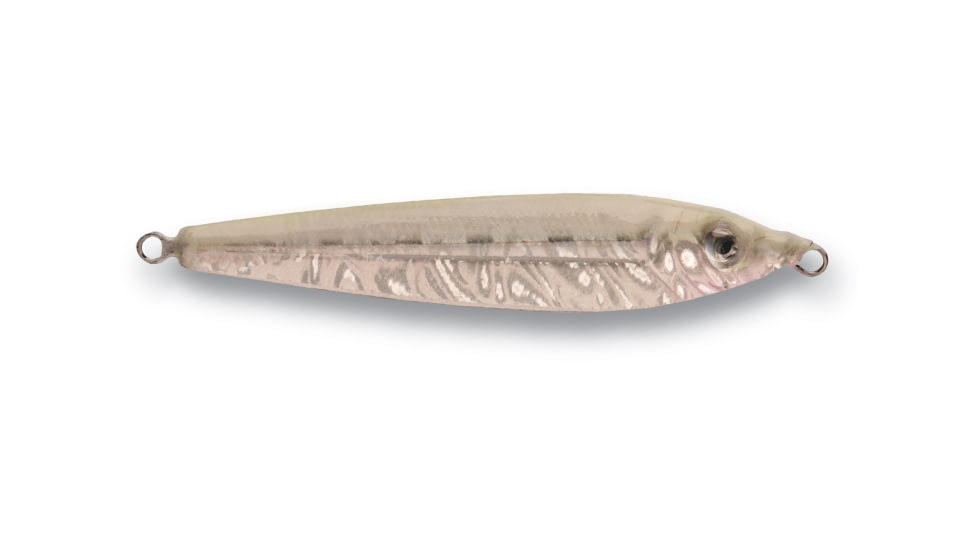 P-Line Laser Minnow Jig, Silver Glow, 1/2oz, PLM1/2-03