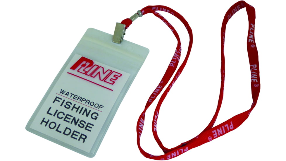P-Line License Holder 3x5 w/String, PHL-HOLDER