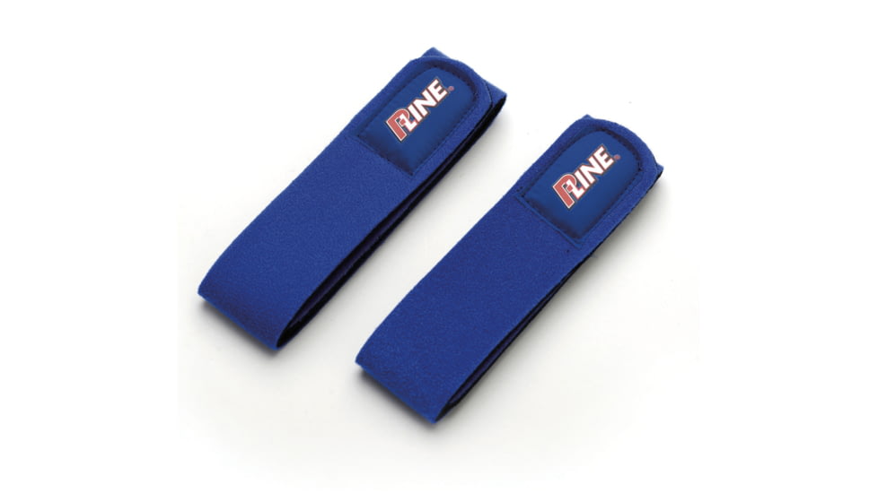 P-Line Neoprene Rod Straps 18in Blue 2Pk, PLSR-18
