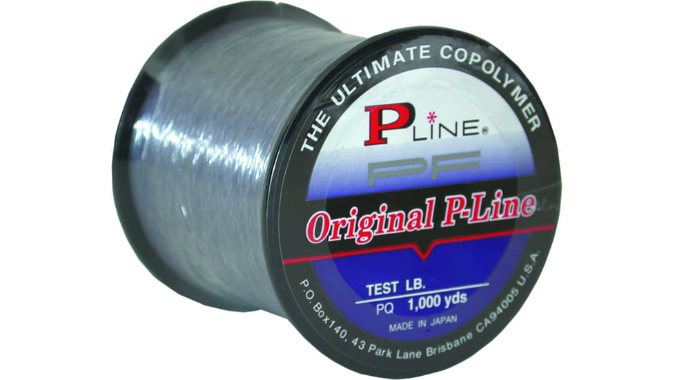 P-Line Original Mono Line 1/4lb Size Spool 10lb 650yd Smoke Blue, PQ-10