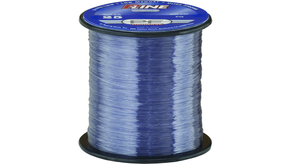 P-Line Original Mono Line 1/4lb Size Spool 20lb 620yd Smoke Blue, PQ-20