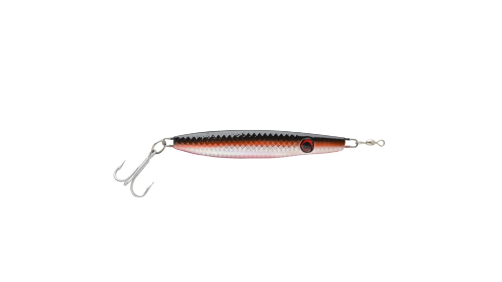P-Line Sassin Jig, Silver Black Orange, 6oz, SJ6-54
