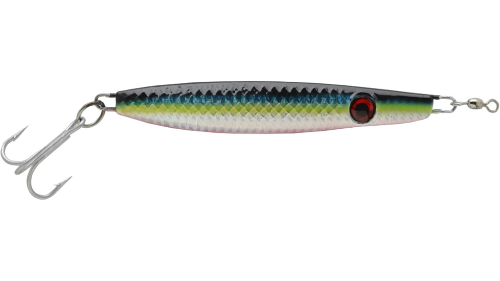 P-Line Sassin Jig, Silver Blue Black Chart, 1oz, SJ1-51