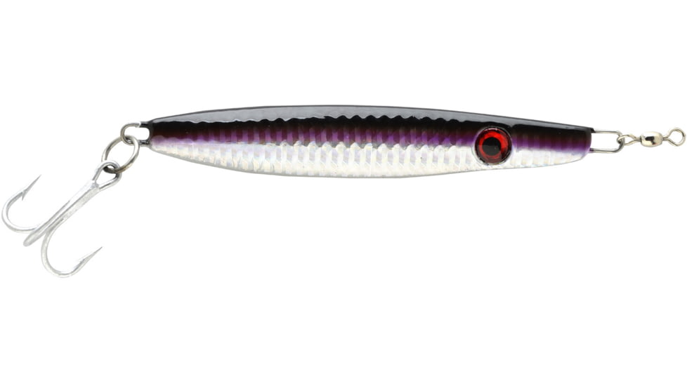 P-Line Sassin Jig, Silver Purple Black, 1oz, SJ1-50