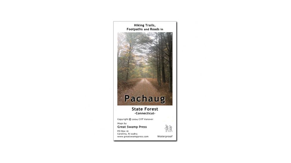 Pachaug State Forest Trail Map, Great Swamp Press, Publisher - Great Swamp Press