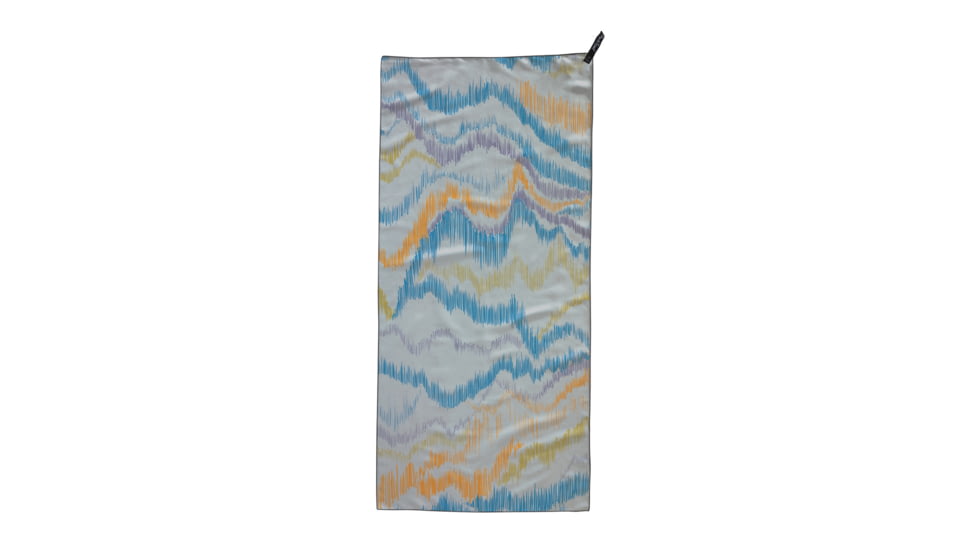 PackTowl Personal Towel, Quick-Drying Microfiber, Mist Print, Beach, 11570