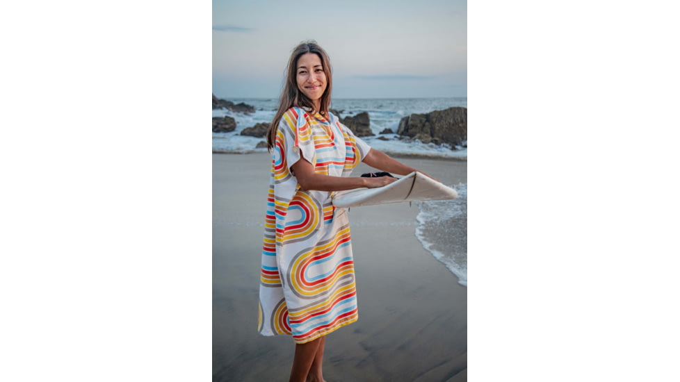 PackTowl Poncho Towels, Retro Curve, Small/Medium, 13869