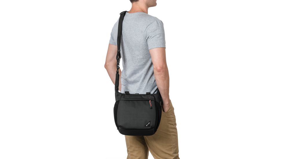 Pacsafe Camsafe LX10 Anti-Theft Camera Shoulder Bag, 10L, Black 15650100