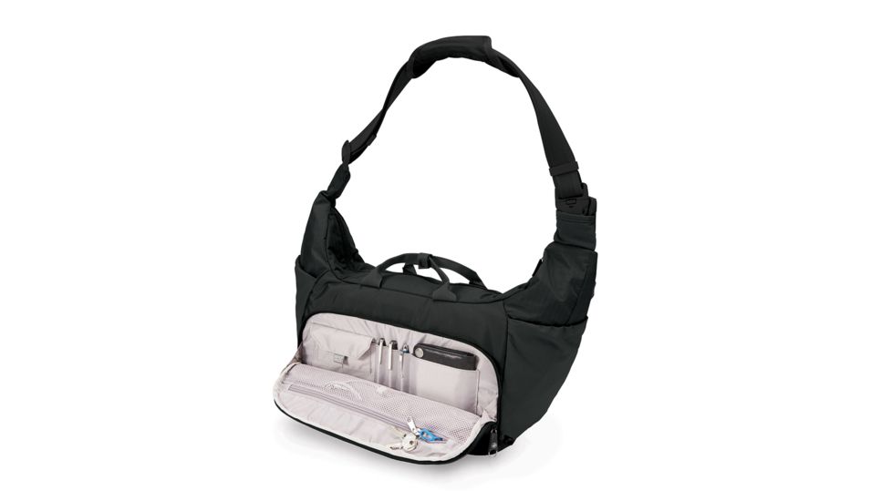 Pacsafe Camsafe V18 Anti-Theft Camera Expandable Sling Bag, 14L, Black 15230100