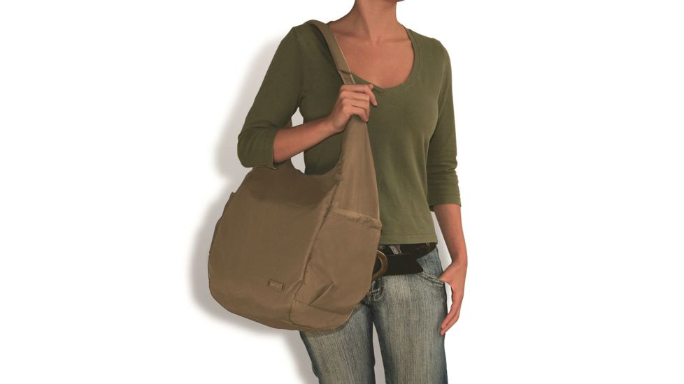 Pacsafe Citysafe 400 GII Hobo Travel Bag - Women's-Black